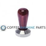 53mm Wooden and Stainless Steel Flat Tamper