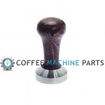 Quality Italian Made Wood and Stainless Steel Tamper 49mm by Motta