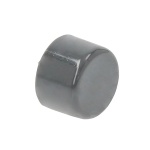 Push-Button Round Grey ø 12 mm 
