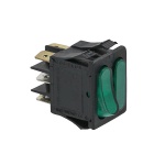 Green Three-Pole Switch 16A 250V 301034